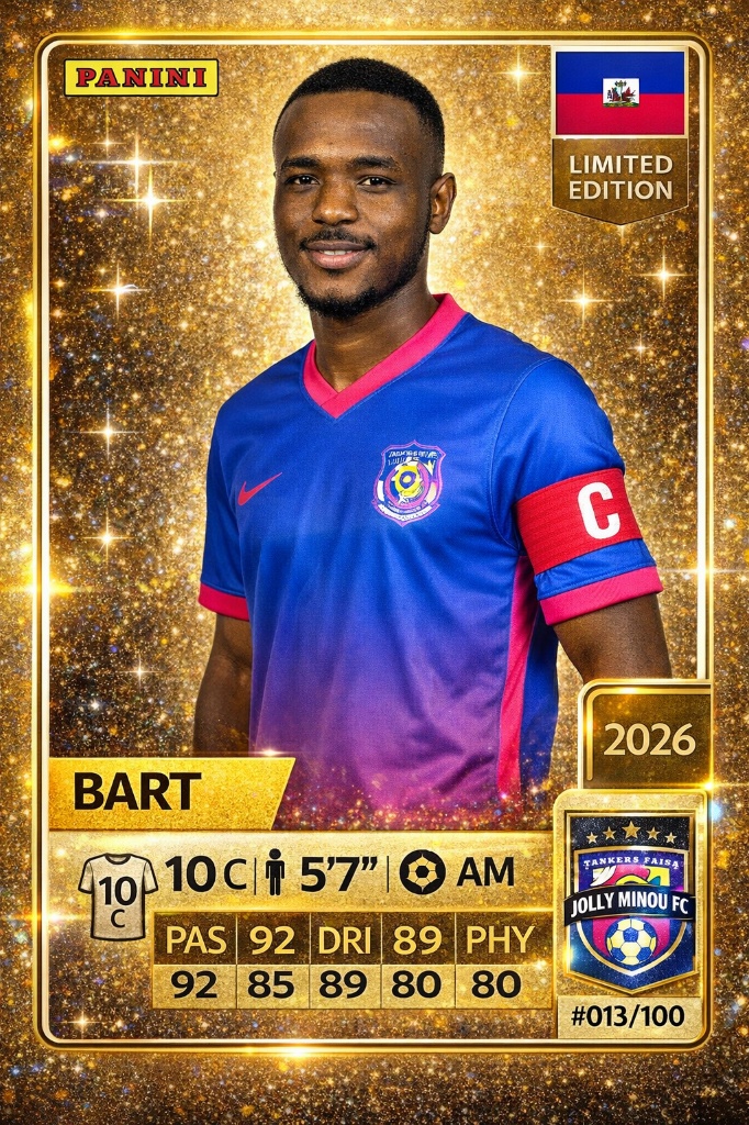 Bart in the team photo